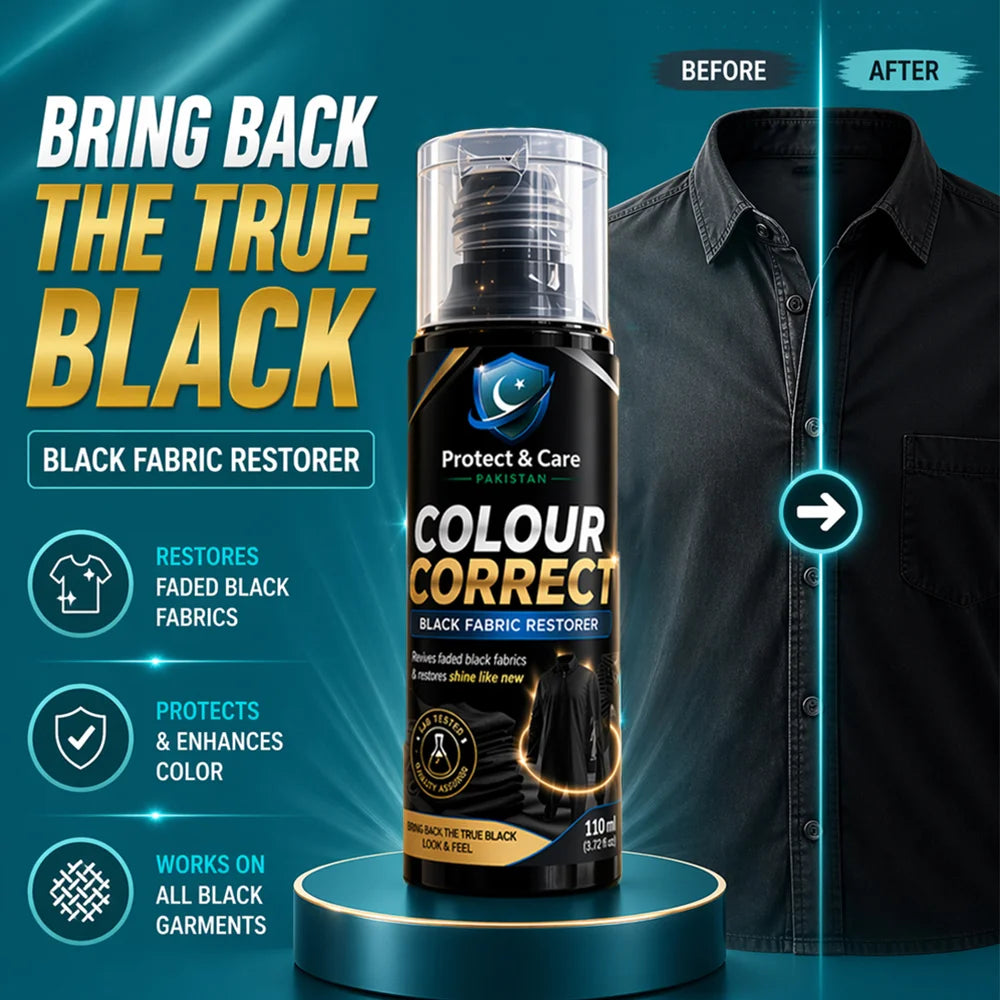 Colour Correct Black Fabric Restorer
